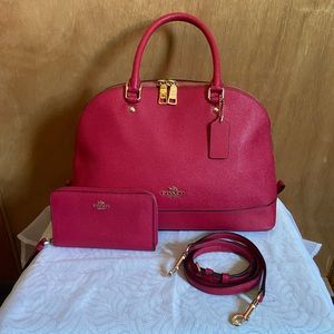 Coach Bag and Matching Wallet
